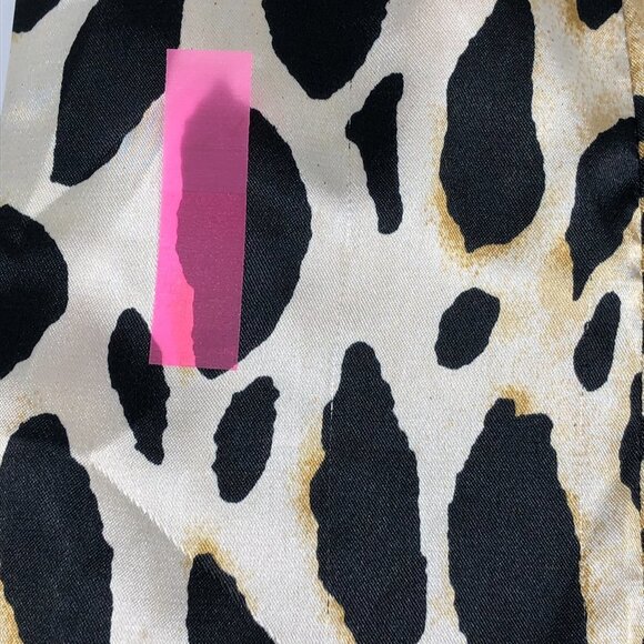 Guess Jeans Leopard  Print V-neck Cami Mini Slip Dress size 3 - Picture 13 of 16